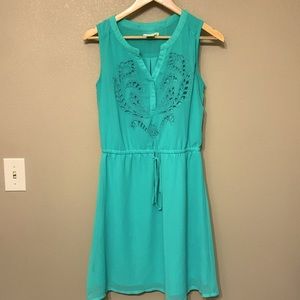 Miss Pinky Green Dress